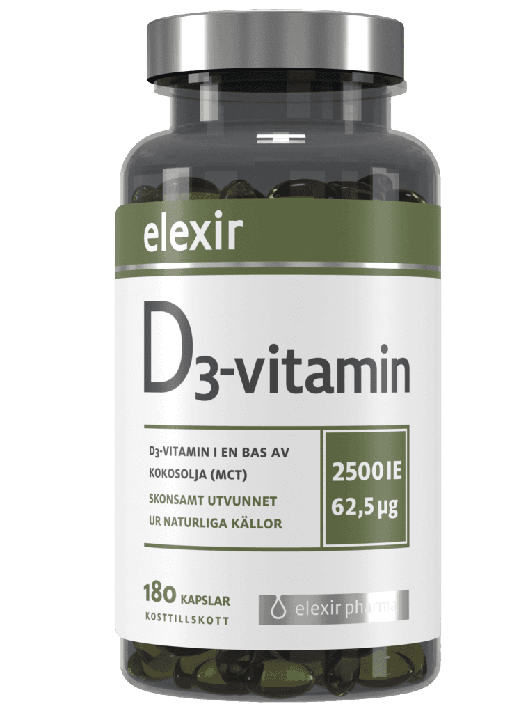 Elexir D3 vítamín 2500IE 180stk