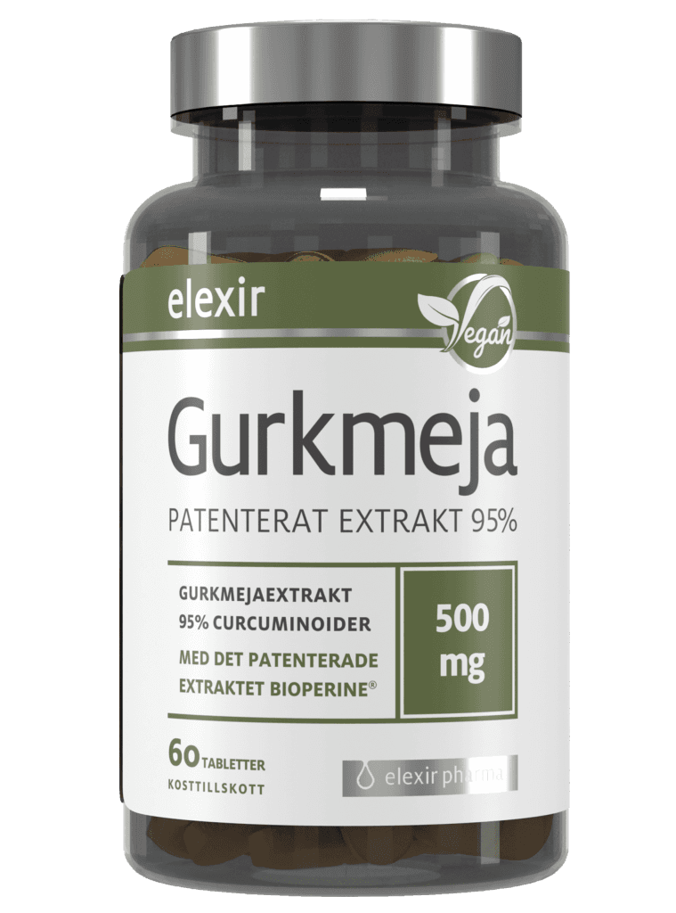 Turmeric 60stk - 500mg per töflu