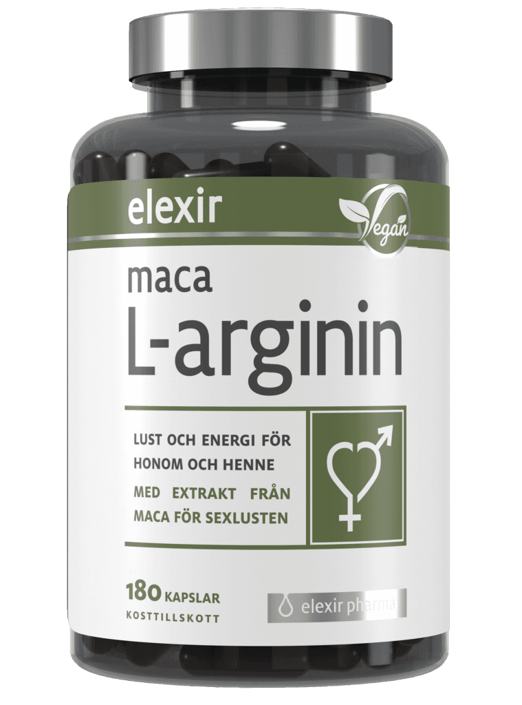 Maca L-arginine 180stk