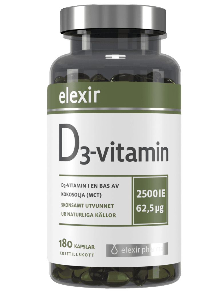 Elexir D3 vítamín 2500IE 180stk