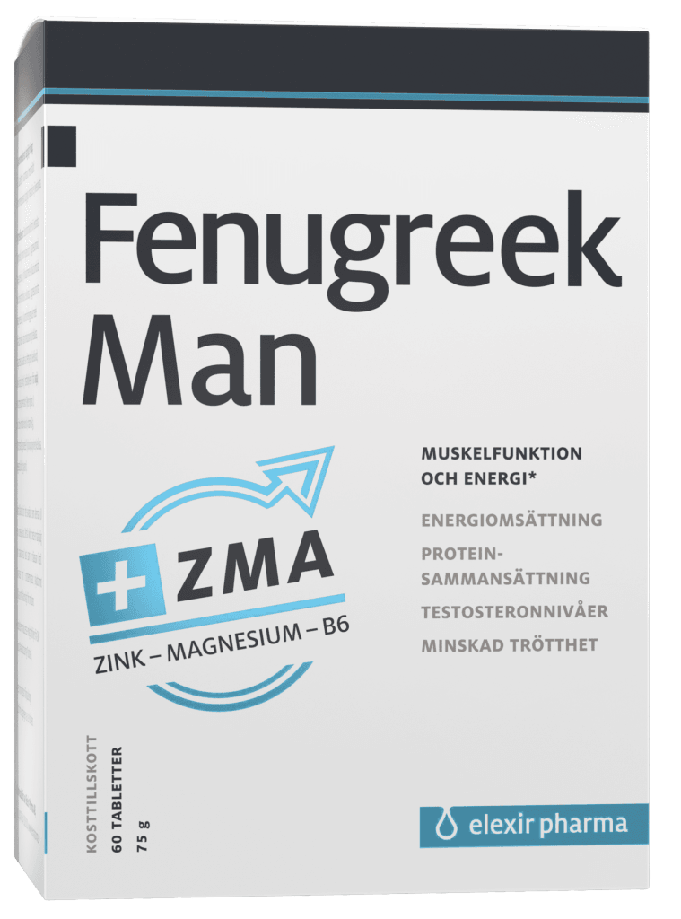 Fenugreek Man - ZMA testósterón bætiefni 60stk